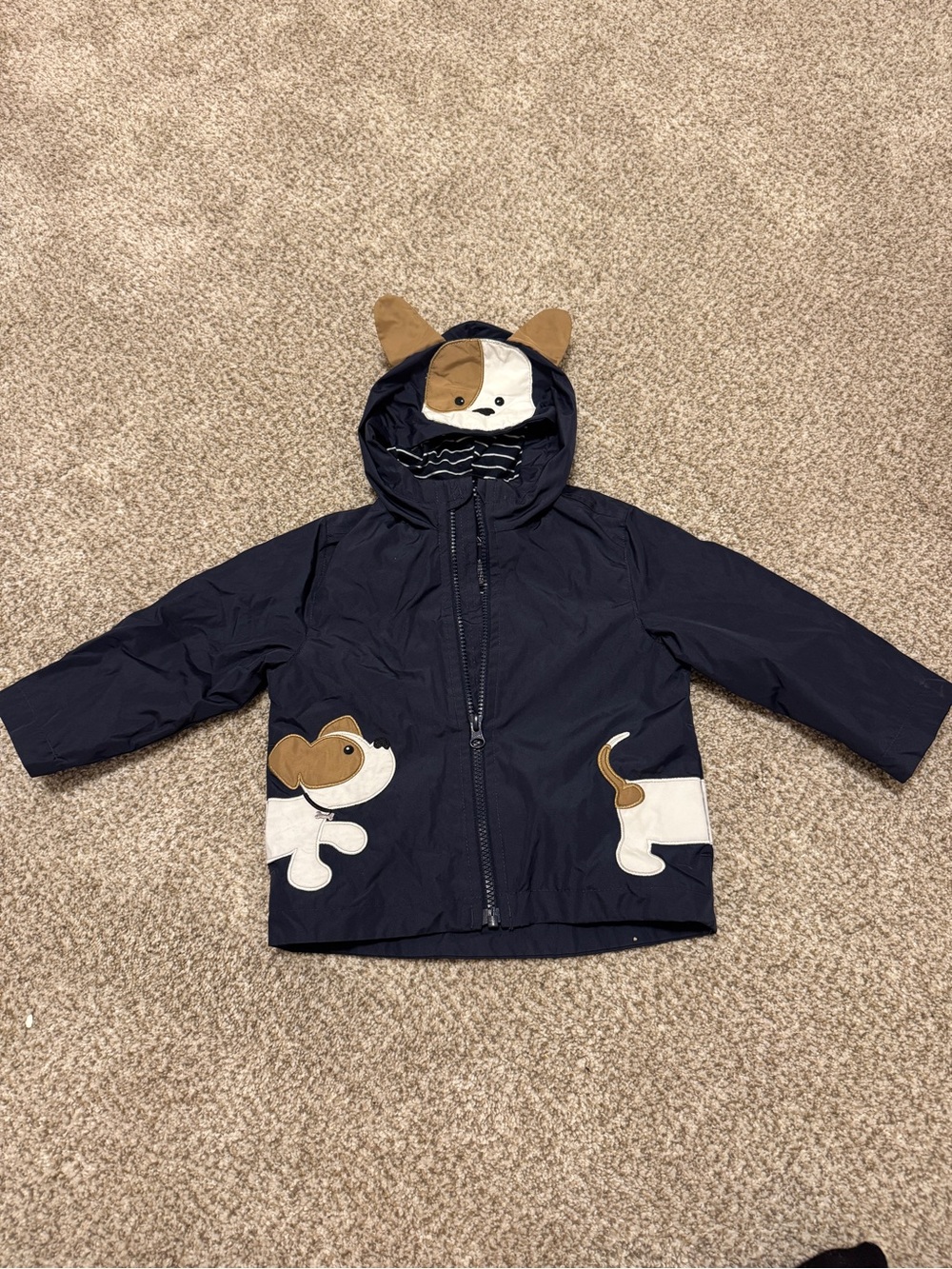 London Fog - Boy 24m Trench Coat Label